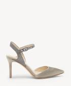 Imagine Imagine Women's Glora Slingback Pumps Pewter Size 10 Satin From Sole Society