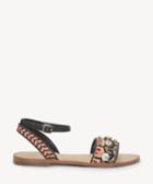 Vince Camuto Vince Camuto Akitta Embellished Sandals Bronze Multi Size 5 Embroidered Fabric Leather From Sole Society