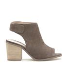 Sole Society Sole Society Jagger Block Heel Sandal - Dark Taupe