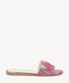 Louise Et Cie Louise Et Cie Women's Anneta Flat Sandals Ikat Multi Size 5 Leather From Sole Society