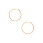 Sole Society Sole Society Matte Gold Hoops - Gold-one Size