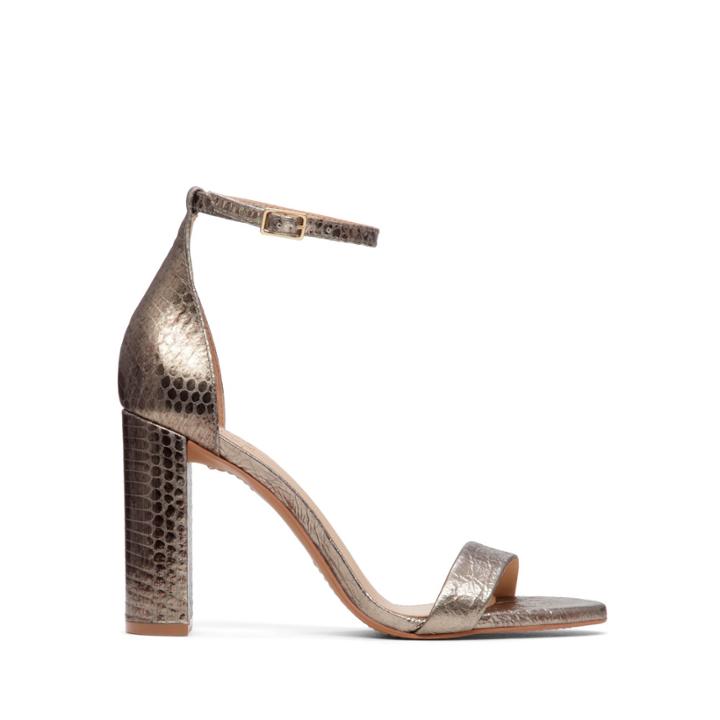 Vince Camuto Vince Camuto Mairana Block Heel Sandal - Gold-6