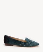 Sole Society Women's Letticah Embellished Flats Juniper Size 5 Velvet From Sole Society