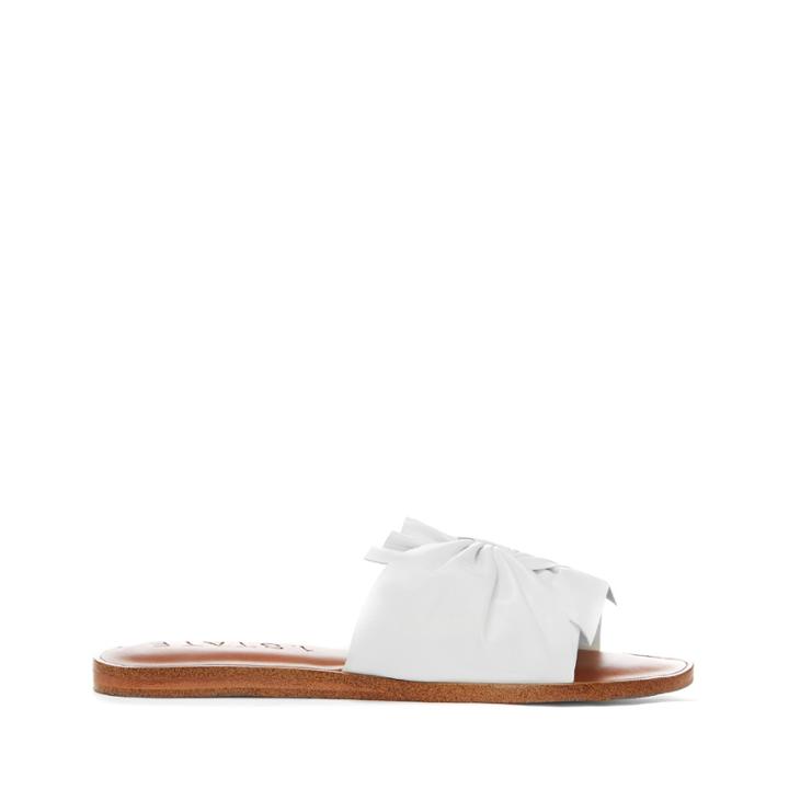 1. State 1. State Chevonn Flat Slide Sandal - White-6