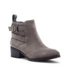 Sole Society Sole Society Hala Buckled Bootie - Taupe-5