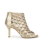 Sole Society Sole Society Portia Caged Mid Heel - Gold