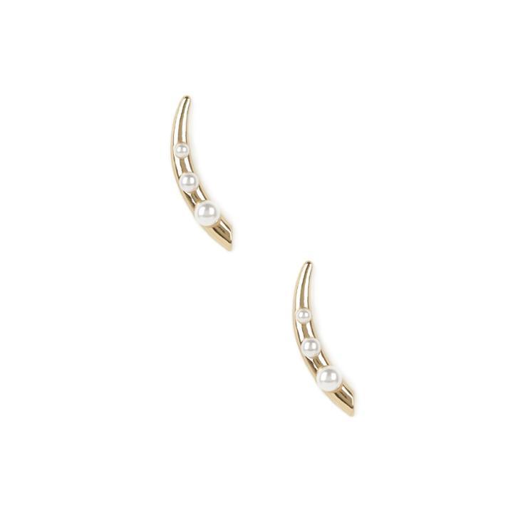 Sole Society Sole Society Pearl Ear Cuff - Gold
