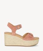Lucky Brand Lucky Brand Naveah3 Espadrille Wedges Canyon Rose Size 5 Suede From Sole Society