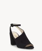 Louise Et Cie Louise Et Cie Women's Kyvie Slingback Block Heels Black Size 5 Leather From Sole Society