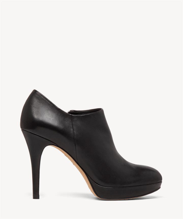 Vince Camuto Vince Camuto Women's Elvin Leather Bootie Black Size 6 From Sole Society