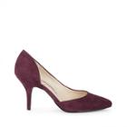 Sole Society Sole Society Paola Dorsay Almond Toe Pump - Dark Eggplant-7.5