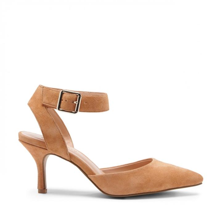 Sole Society Sole Society Olyvia Halo Ankle Strap Pump - Acorn-7