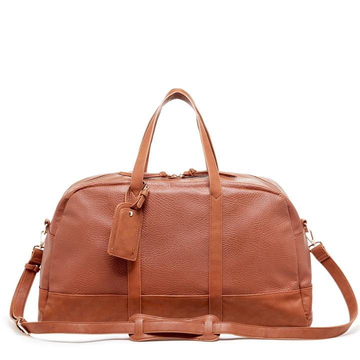 Sole Society Sole Society Marant Large Weekender - Cognac