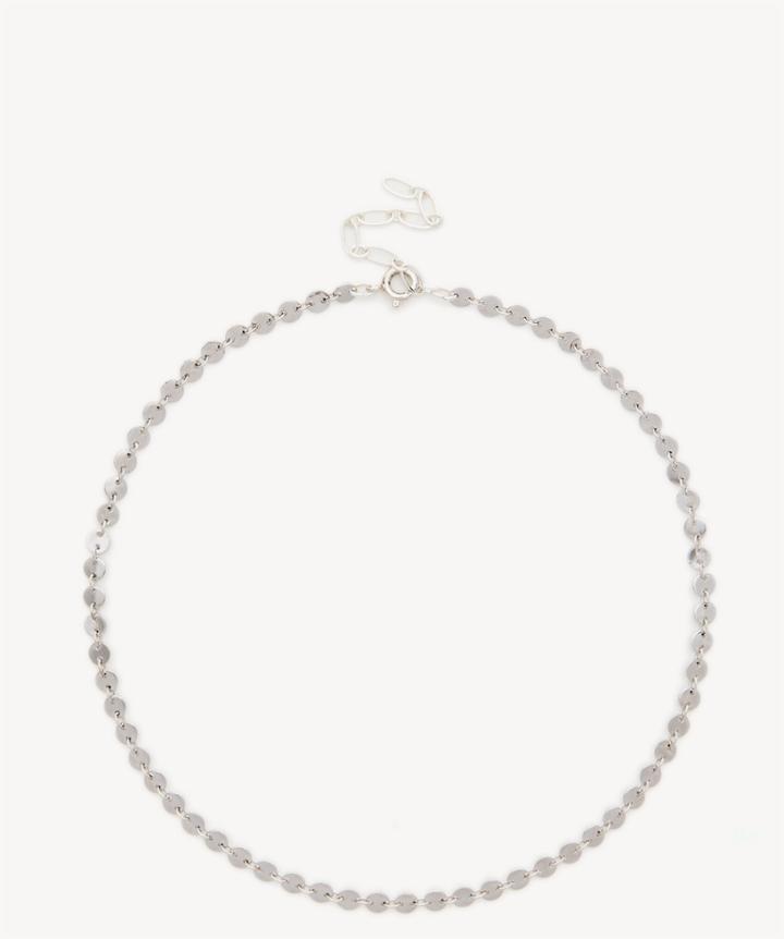 Sole Society Sole Society Plated Disc Choker Silver One Size Os