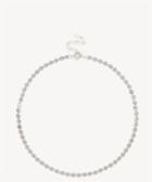 Sole Society Sole Society Plated Disc Choker Silver One Size Os