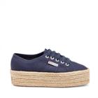Superga Superga 2790 Cotropew Platform Sneaker - Navy-6