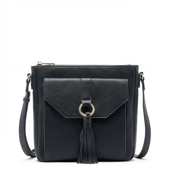 Sole Society Sole Society Chaney Flat Crossbody With Tassels - -one Size