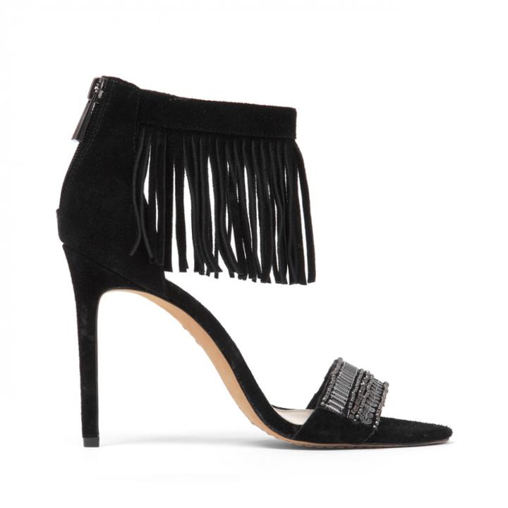 Vince Camuto Vince Camuto Trumen Suede Heel - Black-8