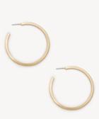 Sole Society Sole Society Brushed Hoop Earrings Gold One Size Os