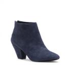 Sole Society Sole Society Dulce Dressy Suede Bootie - Navy-10