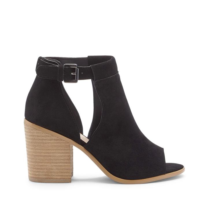 Sole Society Sole Society Ferris Block Heel Sandal - Black