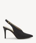 Louise Et Cie Louise Et Cie Women's Jilliana Slingback Pumps Black Size 5 Leather From Sole Society