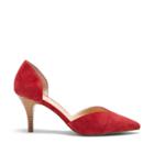 Sole Society Sole Society Robbie Pointed Toe Pump - Red