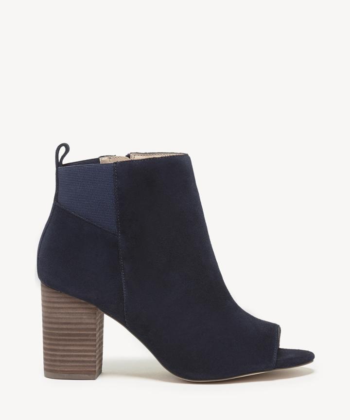 Sole Society Sole Society Vista Peep Toe Shoetie Ombre Blue Size 5.5 Suede