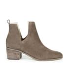 Sole Society Sole Society Madrid Split Side Bootie - Dark Taupe