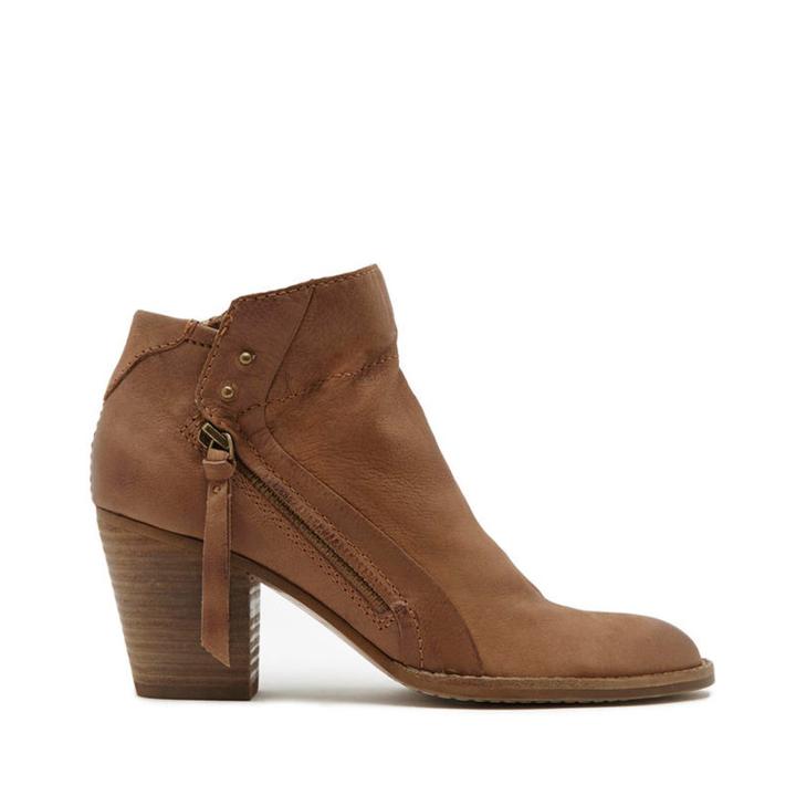 Dolce Vita Dolce Vita Jessie Ankle Bootie - Teak Nubuck-6