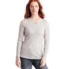 Sanctuary Sanctuary Bowery Thermal Bare Tee - Heather Sterling-xs
