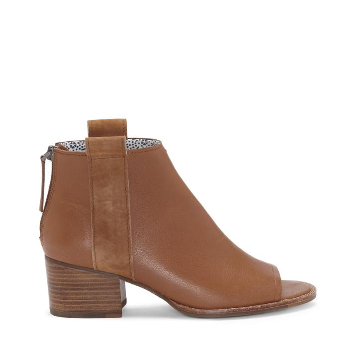 Ed Ellen Degeneres Ed Ellen Degeneres Taromi Peep Toe Bootie - New Cognac-6