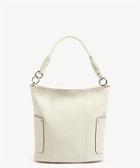 Sole Society Women's Rubie Shoulder Bag Medium Side Pocket Linen Faux Leather From Sole Society