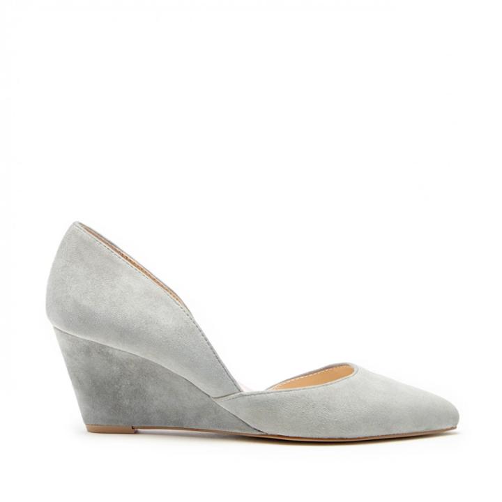 Sole Society Sole Society Jillian Dorsay Wedge - Dark Grey