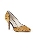 Sole Society Sole Society Paola Dorsay Almond Toe Pump - Acorn Black-5.5