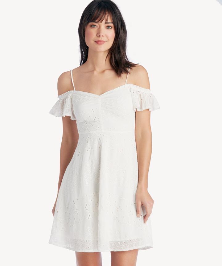 Astr Astr Mackenzie Dress Ivory Size Extra Small From Sole Society
