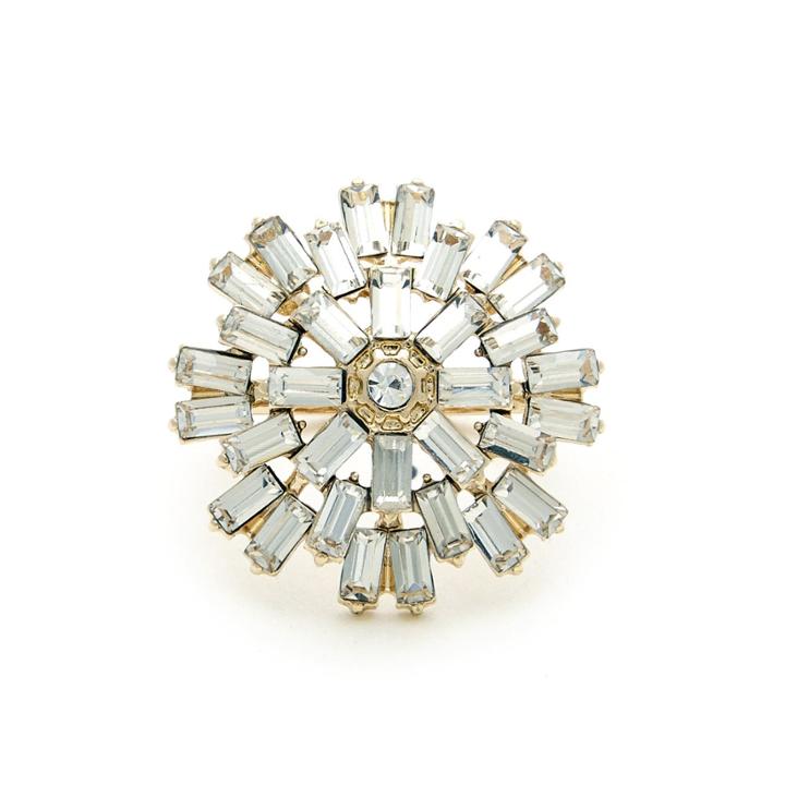 Sole Society Sole Society Deco Statement Ring - Gold
