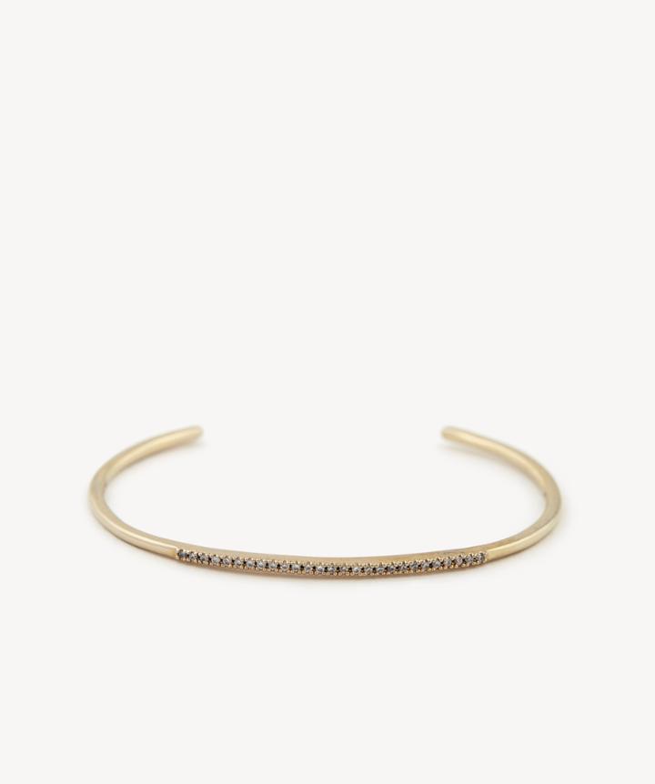 Sole Society Sole Society Dainty Cz Bangle Crystal One Size Os