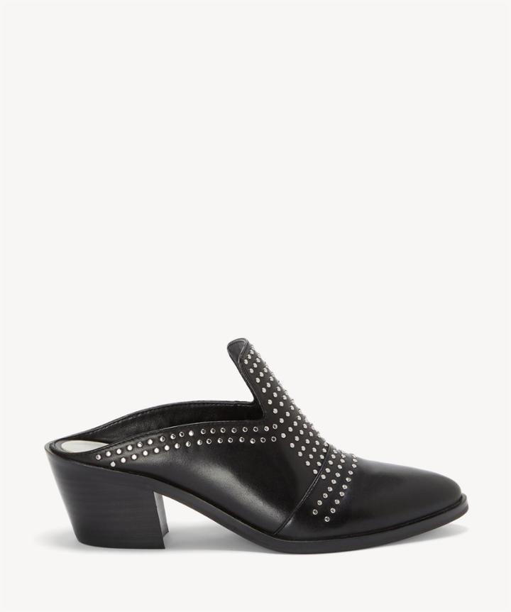 1. State 1. State Women's Lon Backless Bootie Black Size 6 Leather From Sole Society