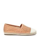 Sole Society Sole Society Elodie Perforated Espadrille - Apricot Ice