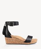 Ugg Ugg &reg; Women's Zoe Wedges Sandals Black Size 6 Leather From Sole Society
