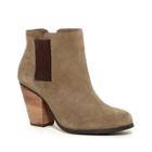 Sole Society Sole Society Lylee Ankle Bootie - Army Dark Brown