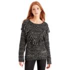 Astr Astr Marion Sweater - Black-taupe