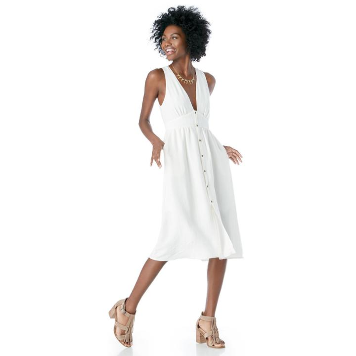 Astr Astr Leah Dress - Cream
