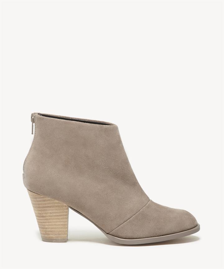 Sole Society Sole Society Devyn Mid Heels Ankle Bootie Light Taupe Size 7 Leather