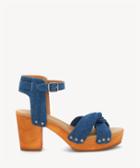 Lucky Brand Lucky Brand Whitneigh Platform Sandals Indigo Size 6.5 Leather From Sole Society