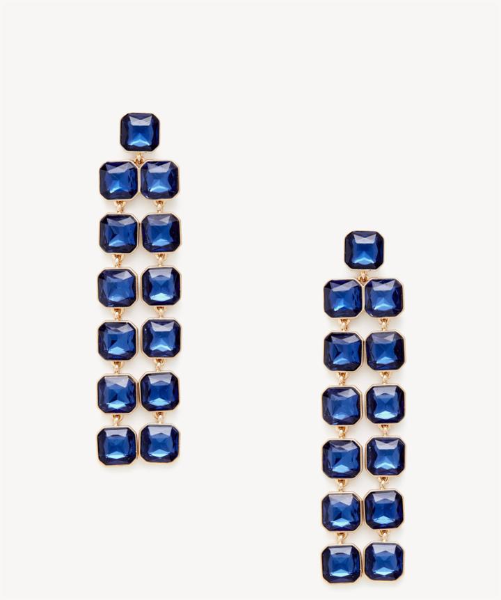 Sole Society Sole Society Ethereal Shoulder Dusters Sapphire One Size Os