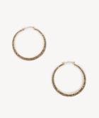 Sole Society Women's Pave Hoop Gold One Size From Sole Society