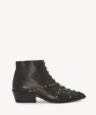 1. State 1. State Women's Sobel Studded Bootie Black Size 5 Suede From Sole Society