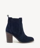 Sole Society Sole Society Harbor Finger Gore Bootie Ombre Blue Size 8.5 Suede